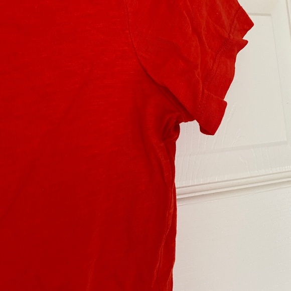 Madewell red orange tee shirt - Picture 11 of 12